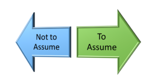to assume or not to assume