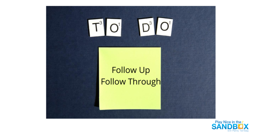 Dealing with difficult employees - follow up