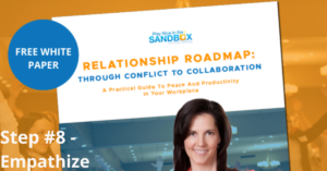 Step 8 to PLAY NICE is to Empathize with Penny Tremblay