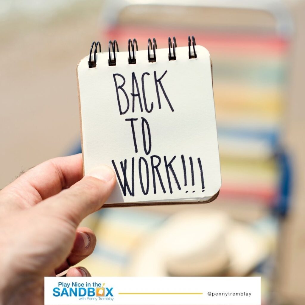 Conflicting Opinions About Returning To Work with Penny Tremblay