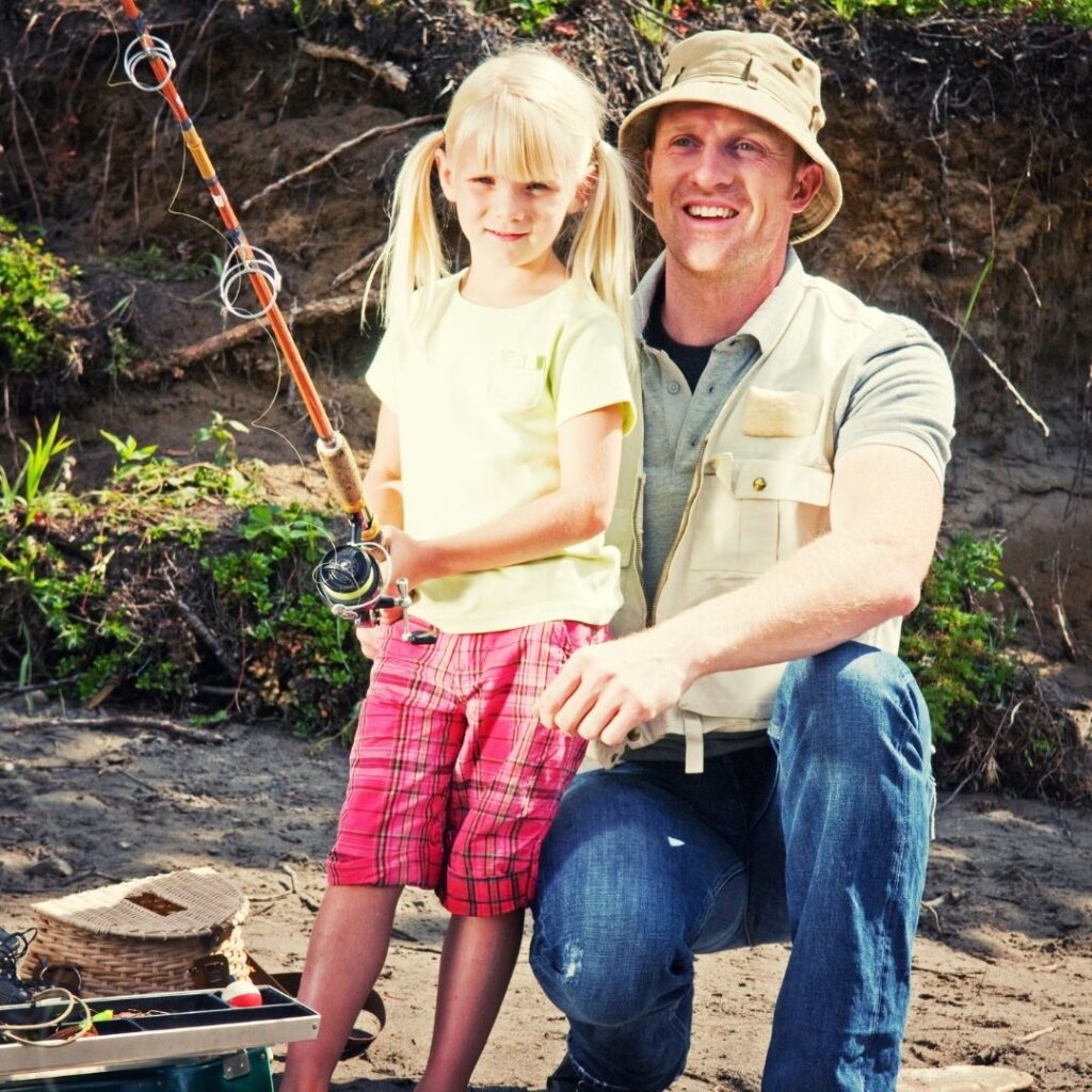 image of a dad and daughter fishing Getting Deeper into Conflict Is a Good Strategy with Penny Tremblay