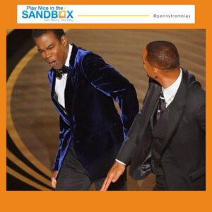 image of conflict with Will Smith smacking Chris Rock