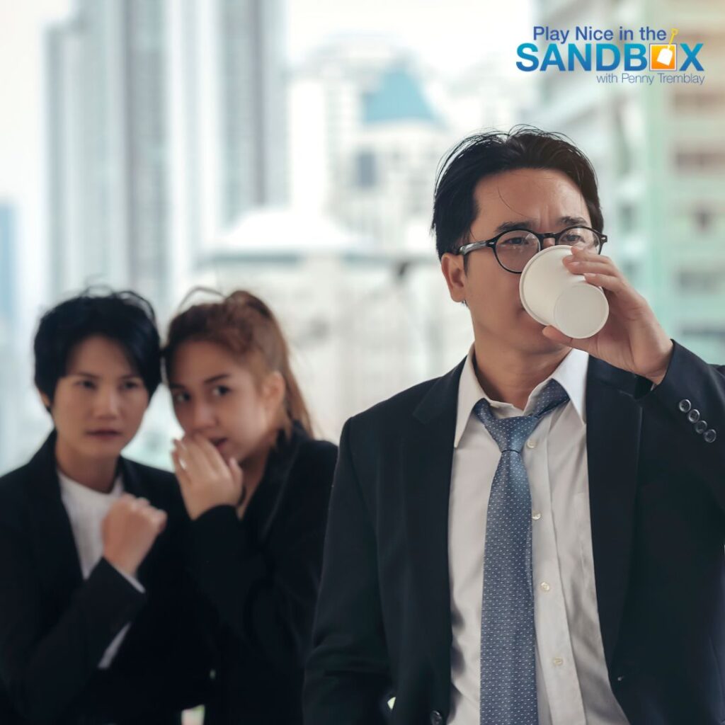 image of 2 coworkers gossiping behind their leaders back about How to Follow a Leader You Don't Respect